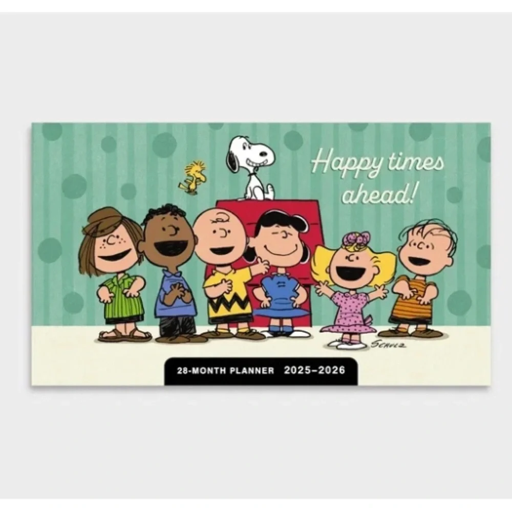 Peanuts 28-Month Planner 2025-2026